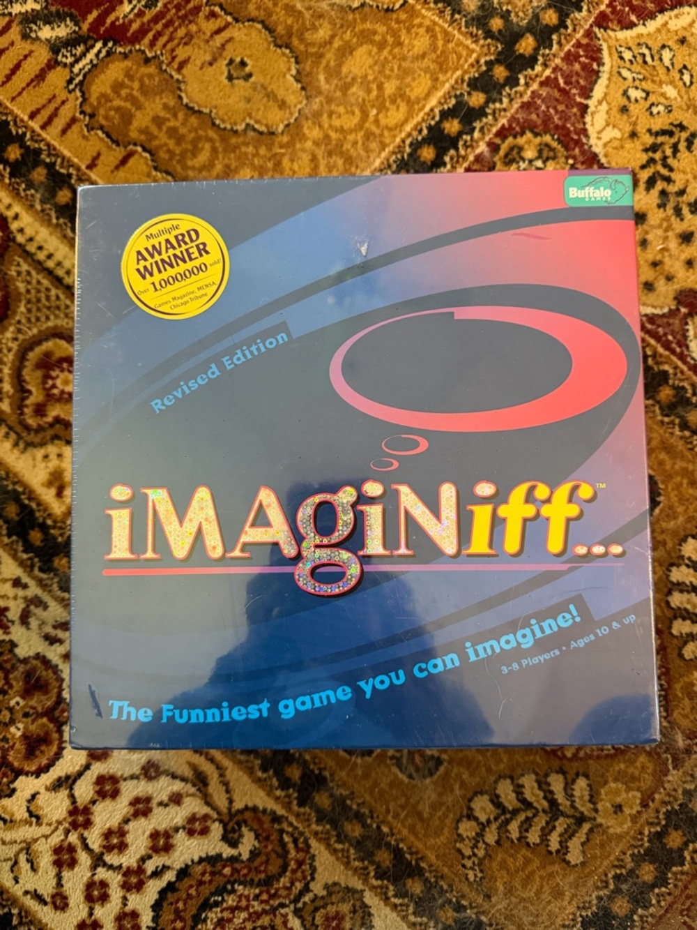 NEW in Shrinkwrap. iMAGINiff Board Game by Buffalo Games - Colorful Box Art
